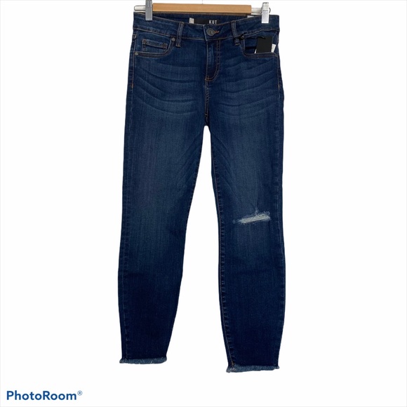 🔥SALE $15🔥 KUT from the Kloth 🆕 NWT Crop Skinny - Picture 2 of 13